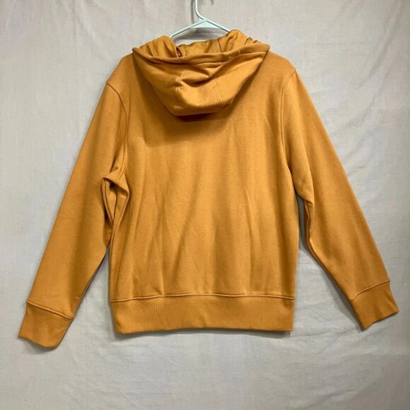 NWT All In Motion Men's Brown Cotton Fleece Full Zip Hooded Sweatshirt Pockets - Picture 11 of 12